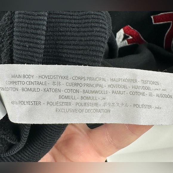 Ariat Womens Mexico Hoodie Size S Black Pullover Sweatshirt Embroidered Logo - Picture 9 of 13